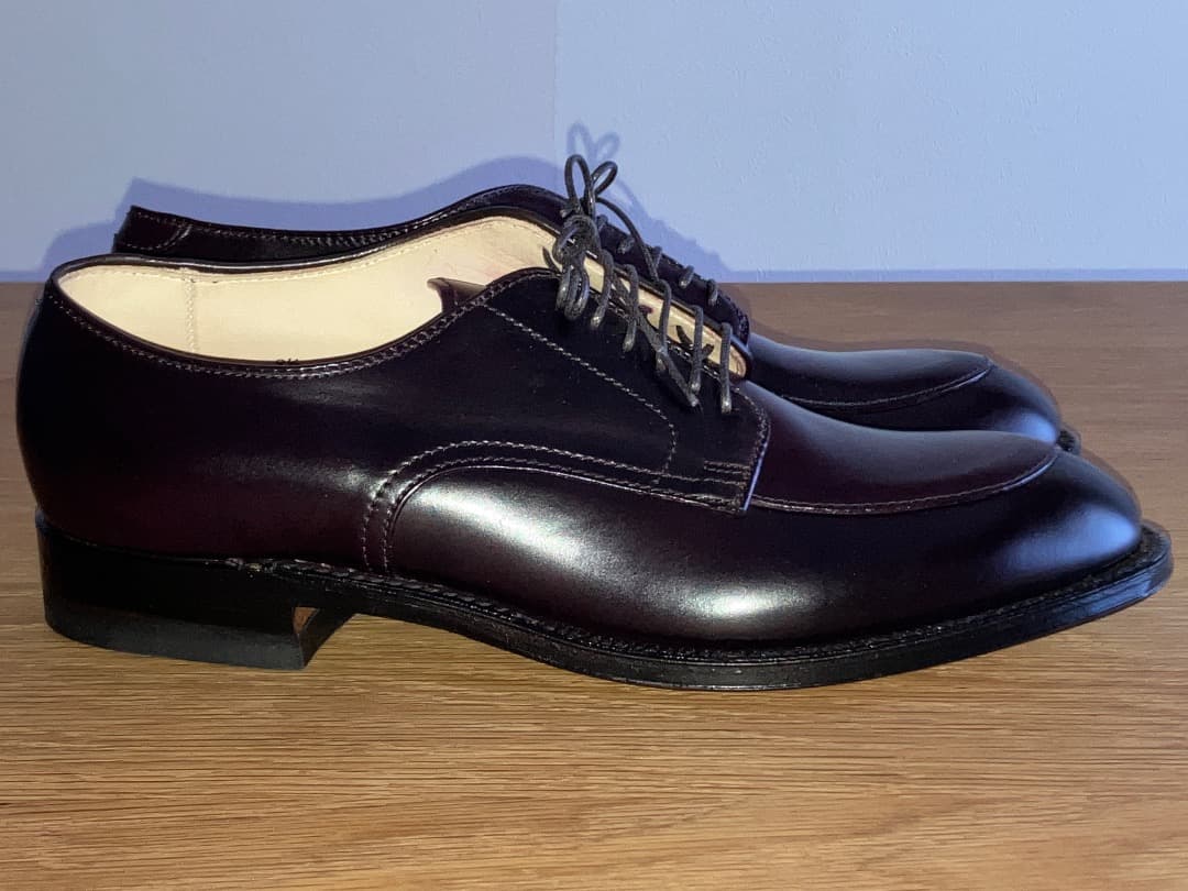 未使用 ALDEN 54321 US9.5D オールデン Vチップ コードバン - メルカリ