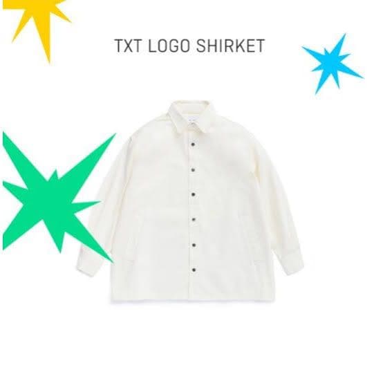 【新品タグ付き！レア】TXT ポップアップ シャケット ネイビー Lサイズ 新品タグ付き！レア】TXT ポップアップ シャケット ネイビー Lサイズ