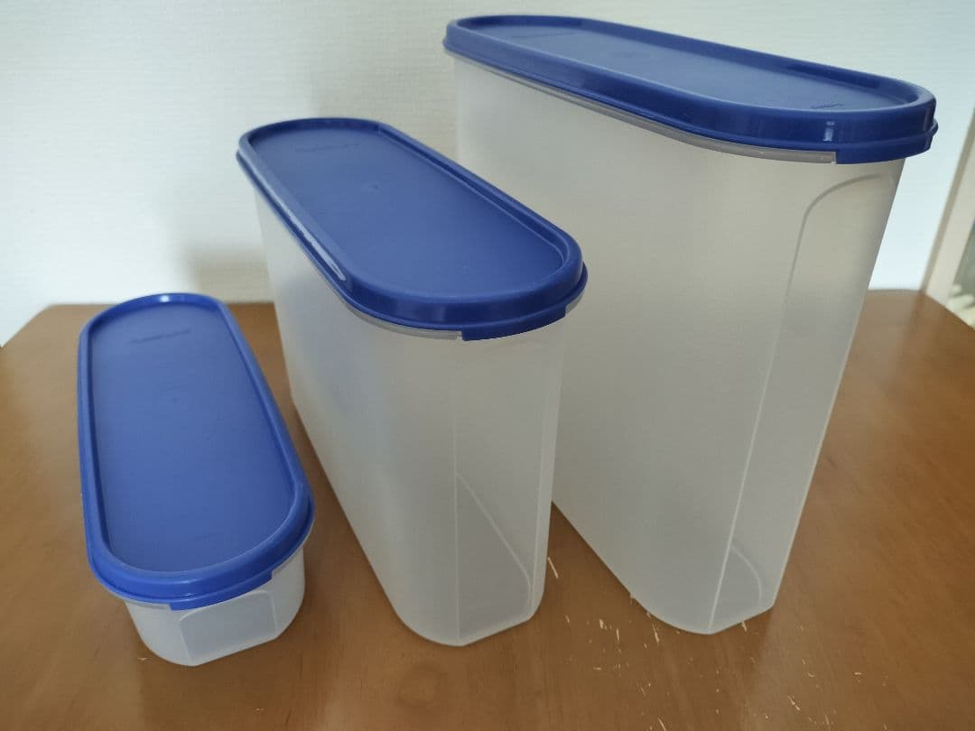 タッパーウェア スーパーオーバル 3個セット #1 #3 #4 - メルカリ