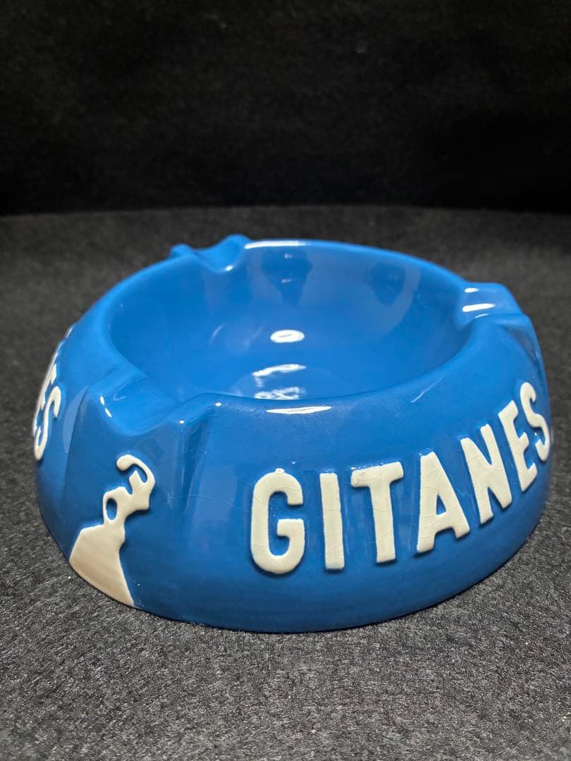 ジタン　たばこ　灰皿　アシュトレイ　蚤の市　ビンテージ ジタン ビンテージ 灰皿 GITANES KG Luneville製