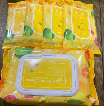 Geスキンケアシート フレッシュシトラスプラス 120枚セット - メルカリ