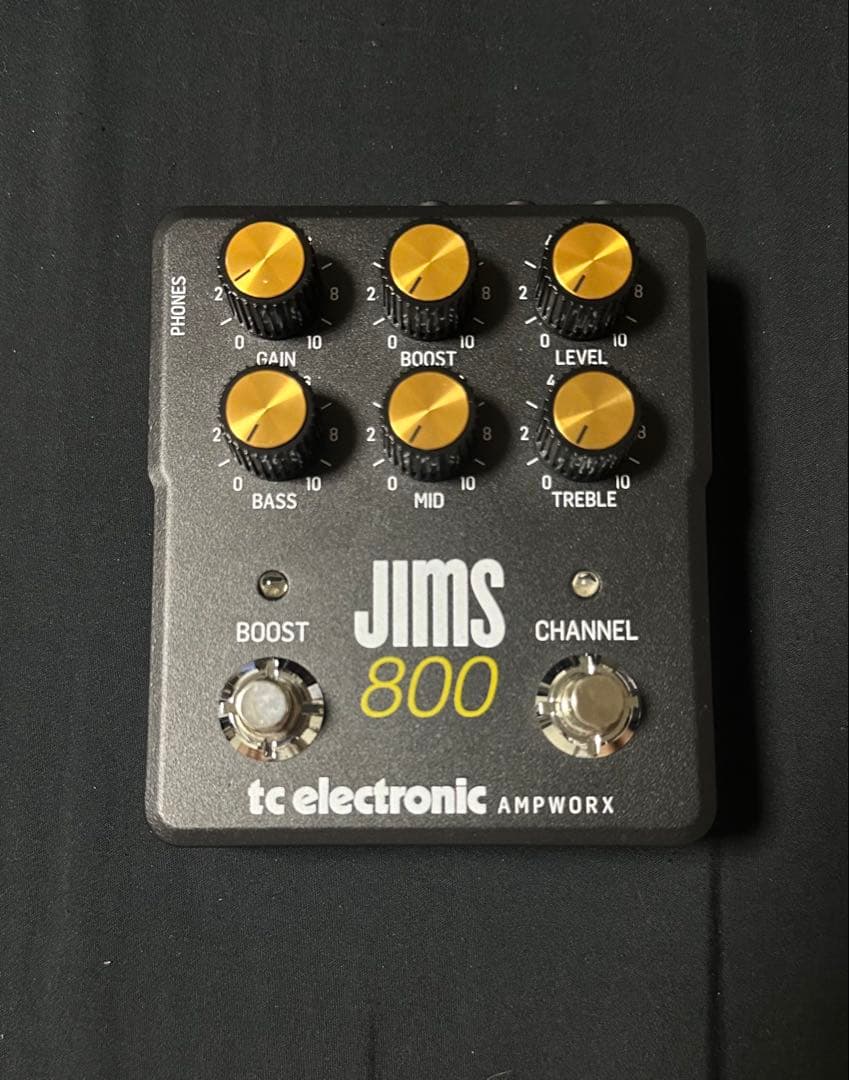 tc electronic JIMS 800 ギターエフェクター Amazon.com: TC Electronic JIMS 800 PREAMP Guitar Pedal | Twin