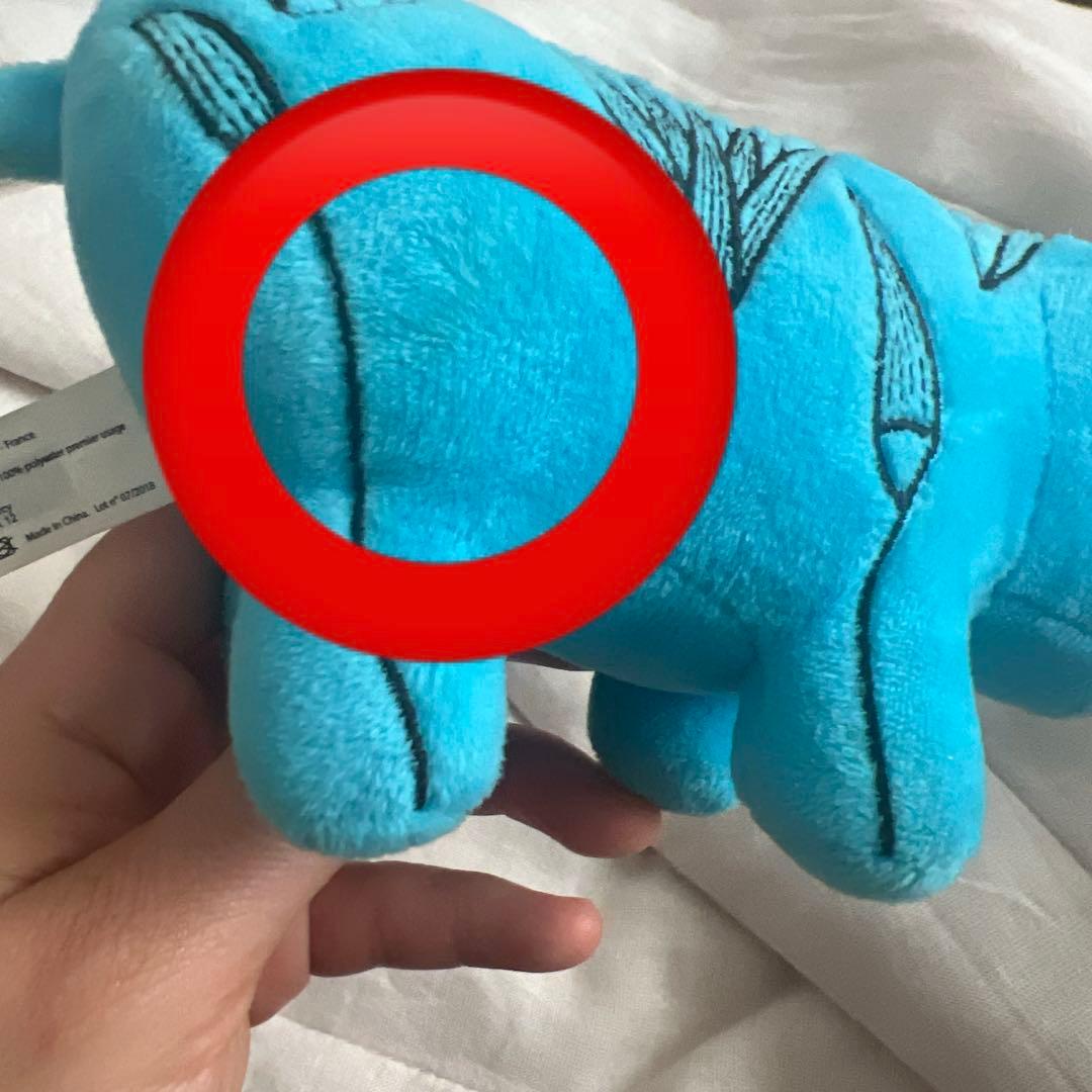 ルーブル美術館 カバ ぬいぐるみ 青 - メルカリ