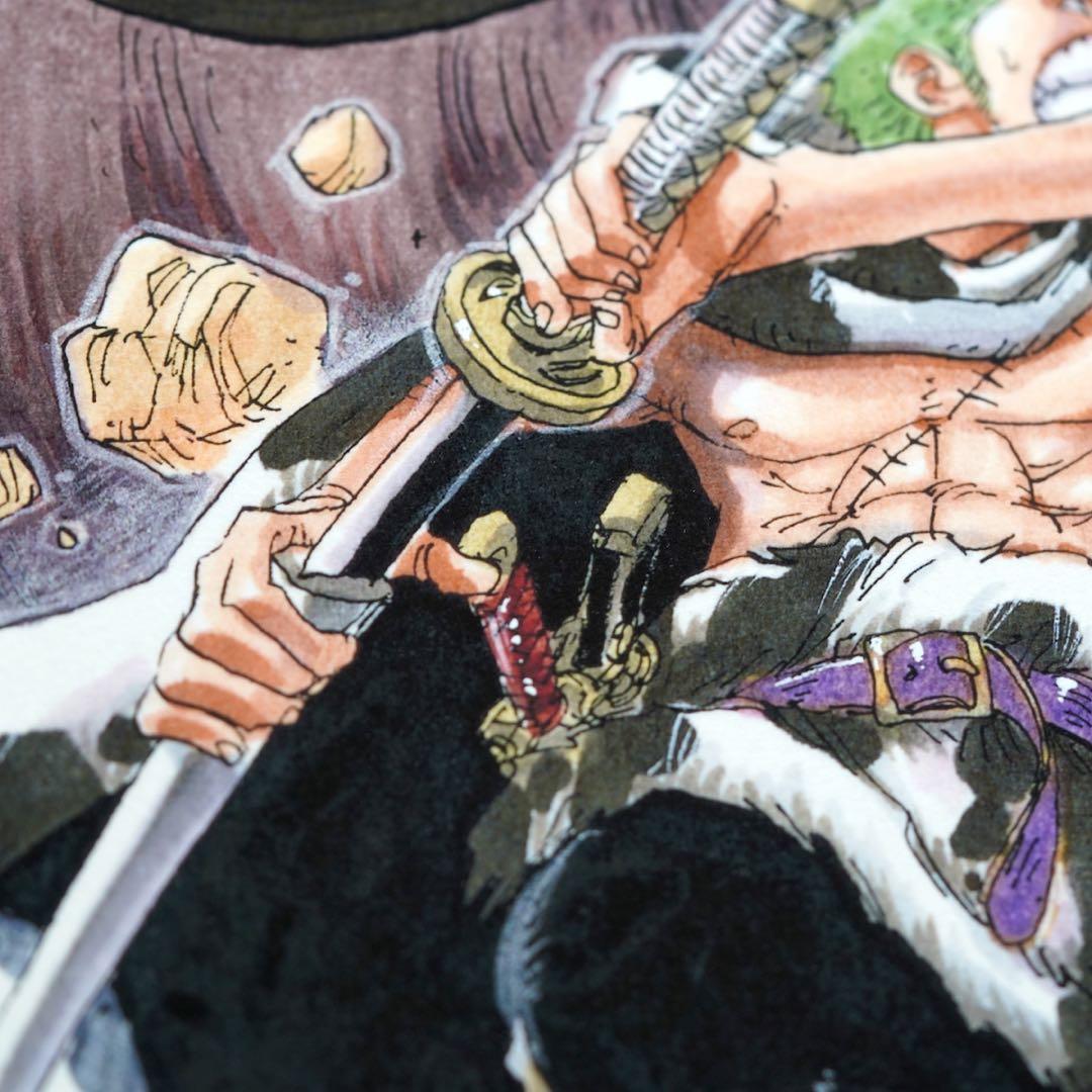 世界20部限定複製原画】ONE PIECE / Mammoth - メルカリ