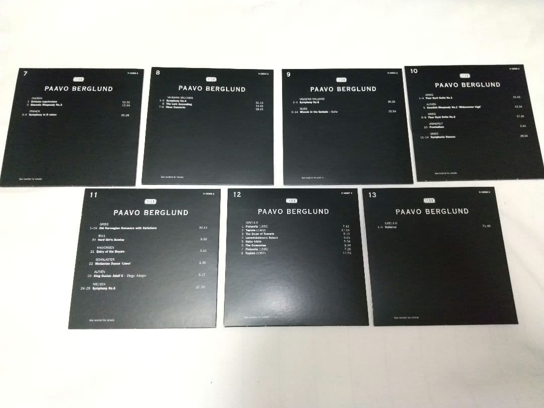 13枚組 RAAVO BERGLUND