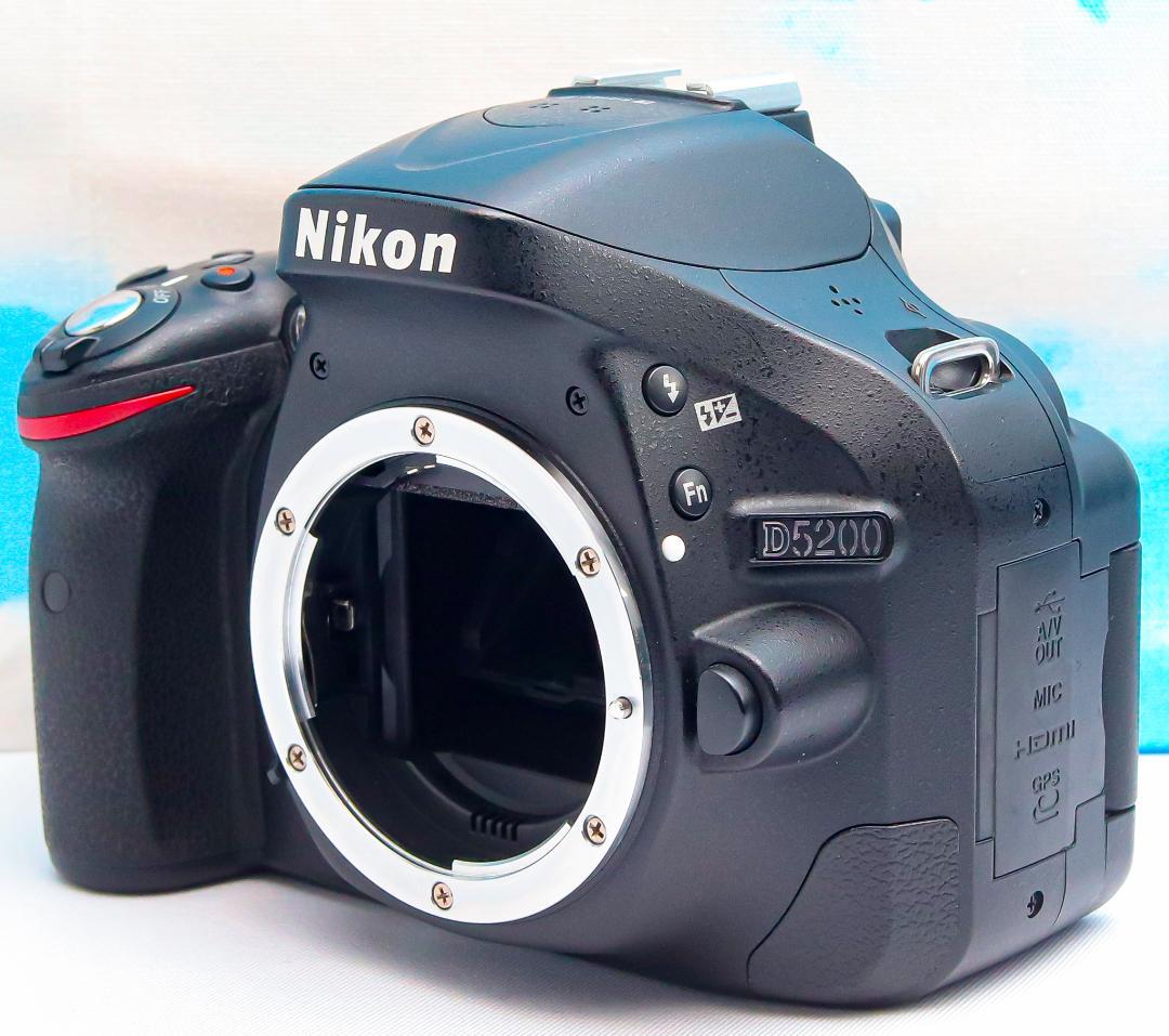 ニコン Nikon D5200⭐️スマホに転送⭐️超高画質⭐️動画OK