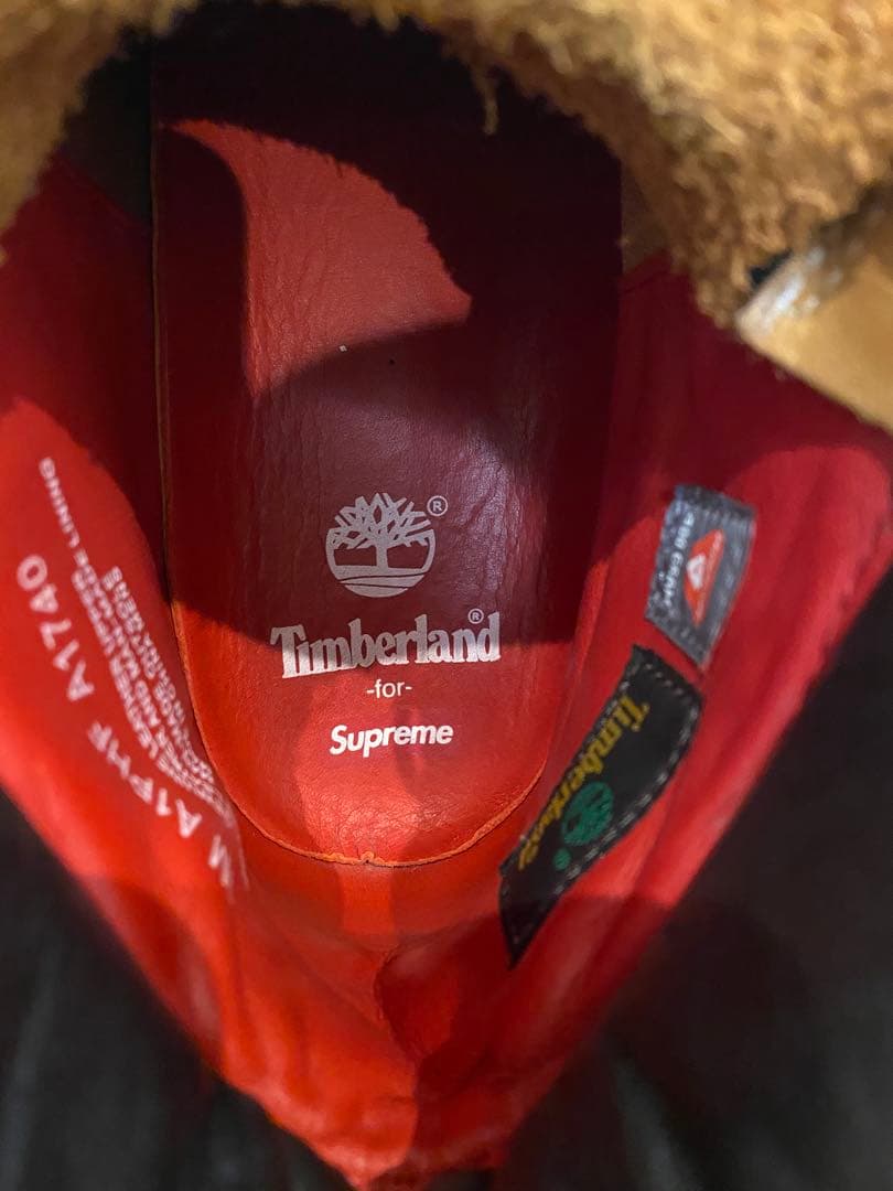 美品】シュプリーム × ティンバーランド ブーツ 星条旗 US9 - メルカリ