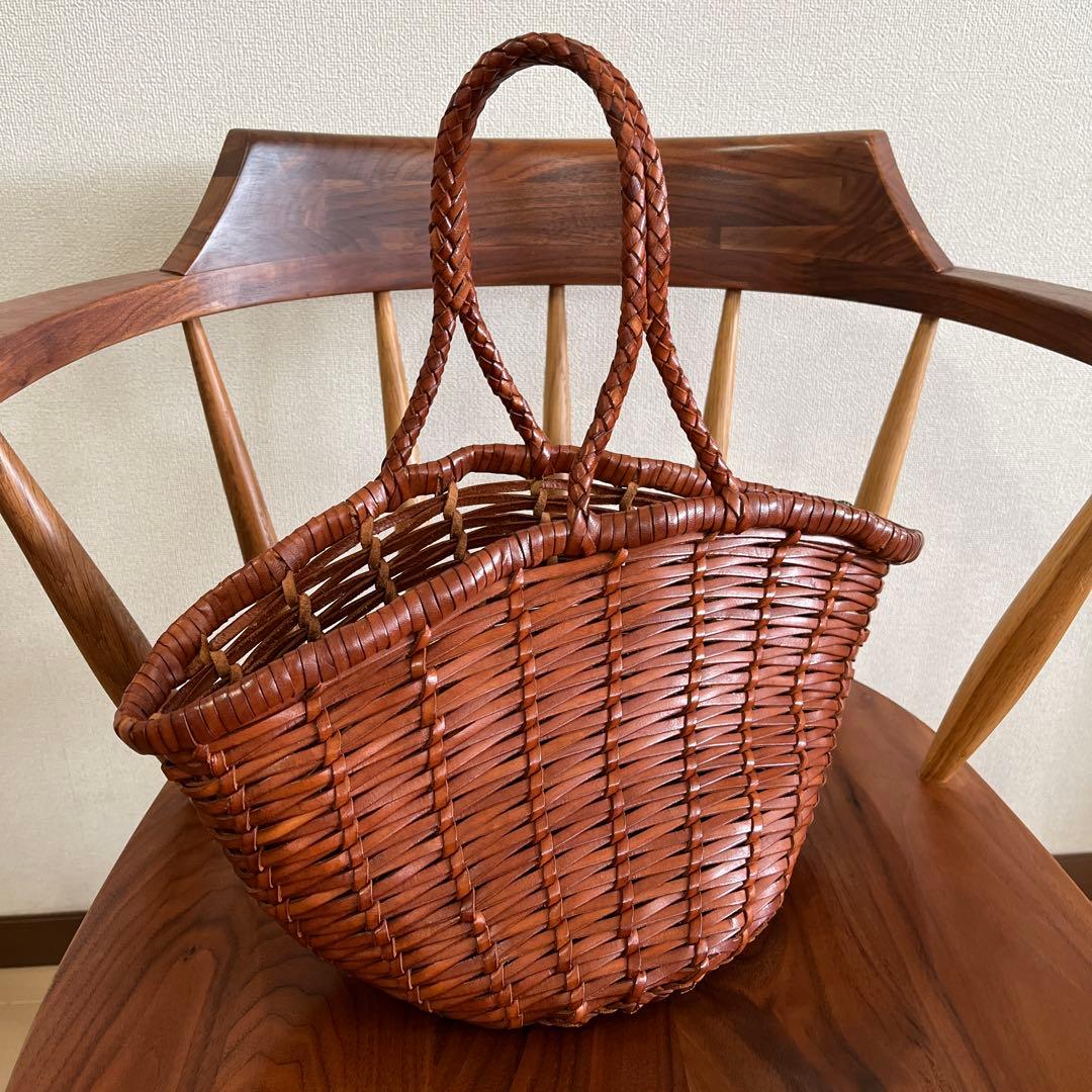 dragon ドラゴン　メッシュレザーカゴバッグ ドラゴンのレザーメッシュ トートバッグ ｜送料無料|TAN | DANJO 公式