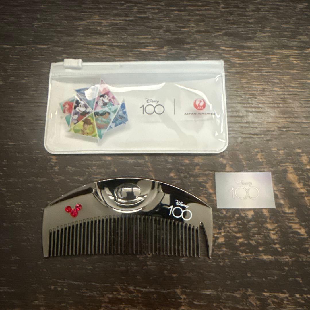 LOVECHROME × Disney100 JALドリームエクスプレス　コーム ラブクロム×ディズニー×JALのヘアコーム ドリームエクスプレス30周年