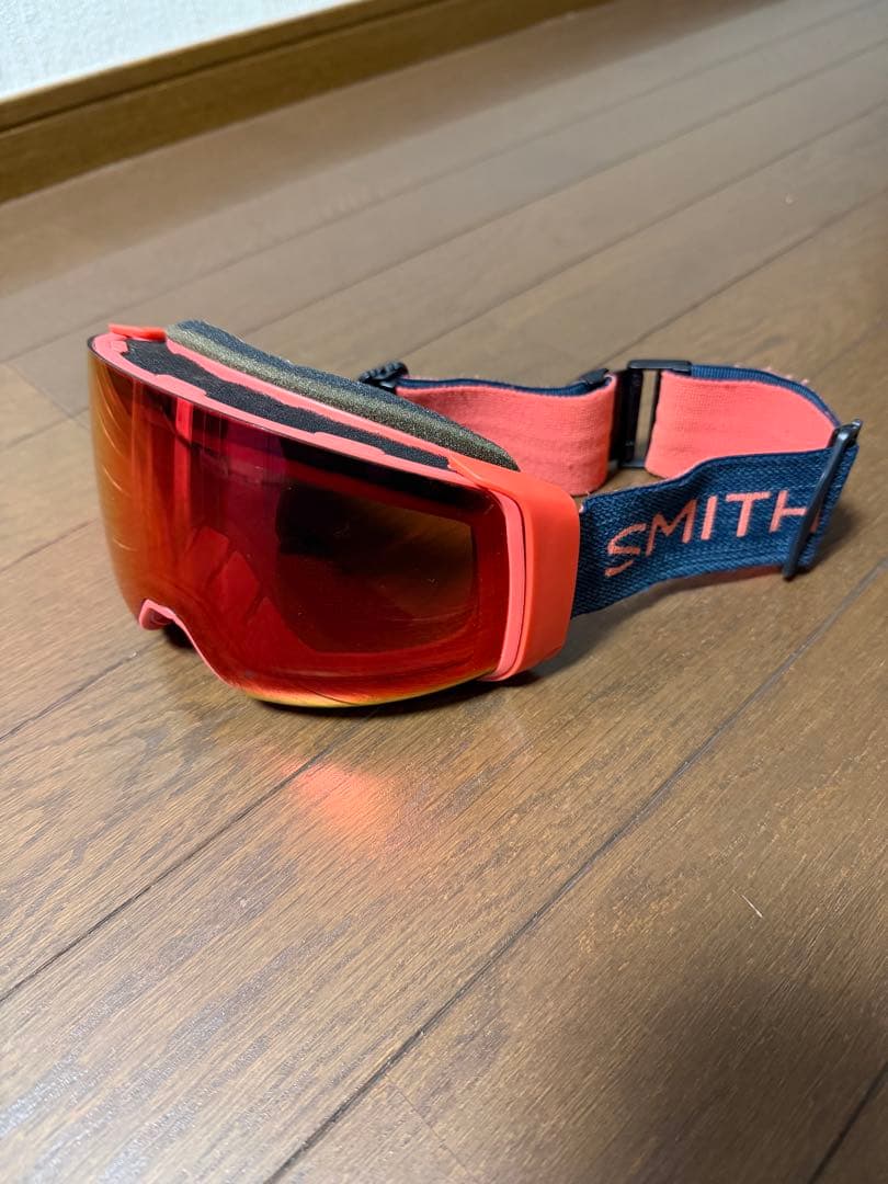 ラージャンさん専用 SMITH 4D MAG ゴーグル 赤 SMITH（スミス） 【エントリーでP最大17倍！27日〜】スキーゴーグル
