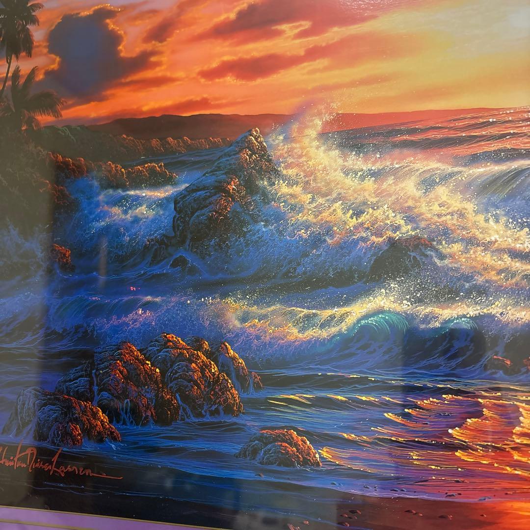 ラッセン アイランドロマンス ISLAND ROMANCE ポスター 額入り - メルカリ