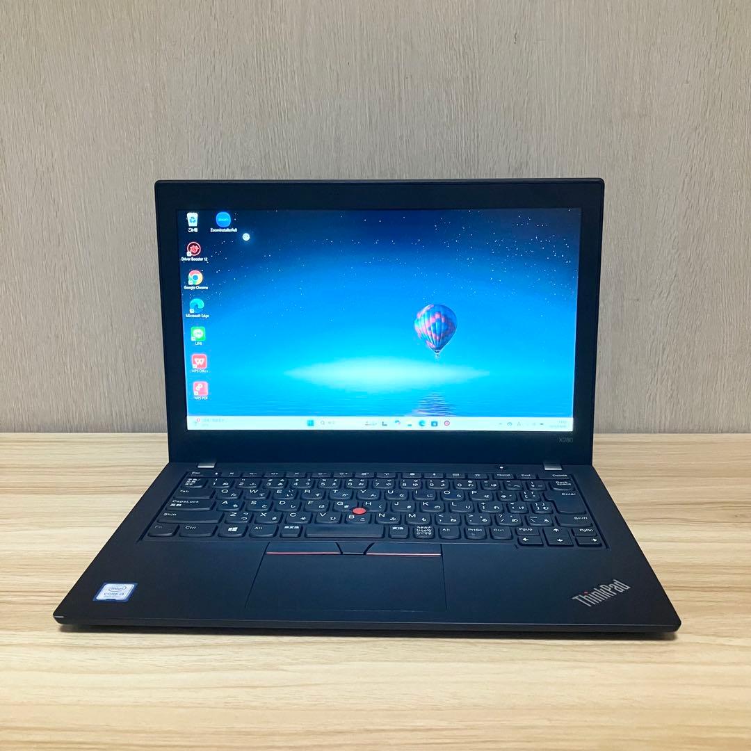 第8世代《極美品》Lenovo ThinkPad X280 Windows11
