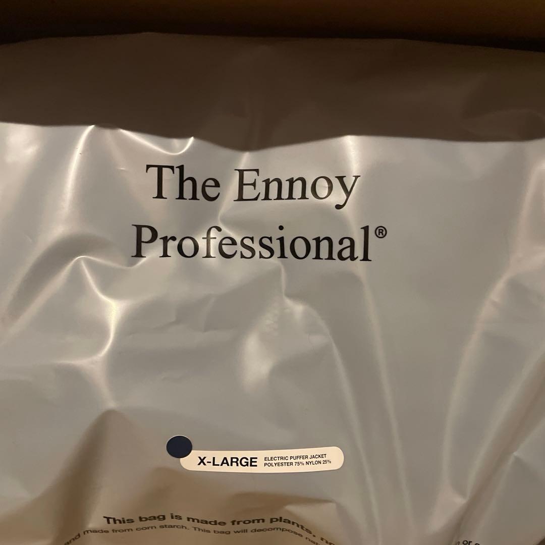 ennoy ELECTRIC PUFFER JACKET NAVY