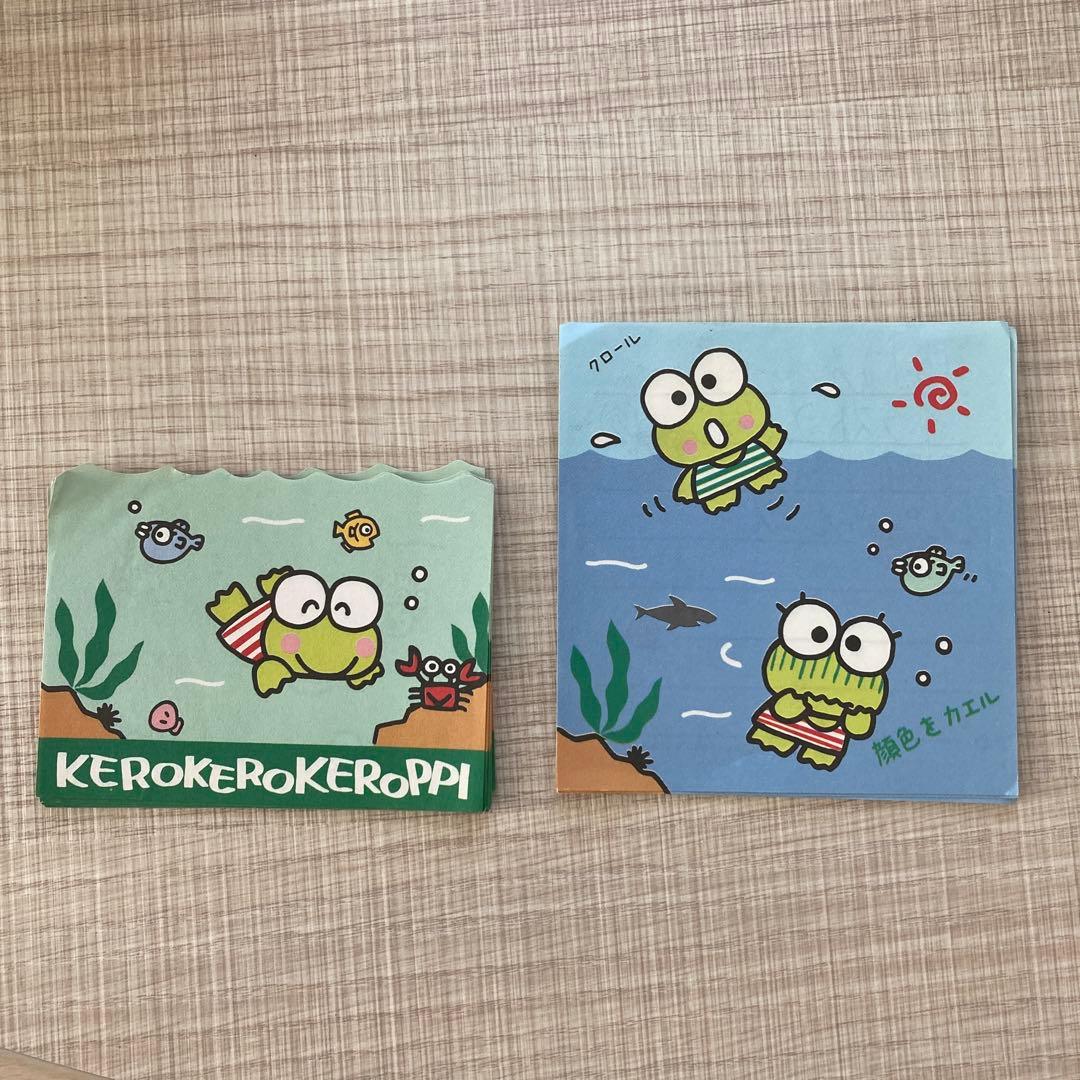 サンリオ グッズ 90年代 レトロ レア けろけろけろっぴ メモ帳 おまけ