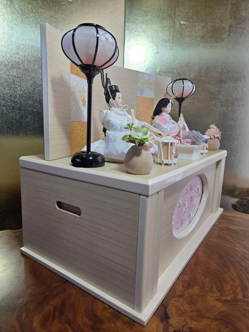 一点限り】雛人形 収納飾り HS26