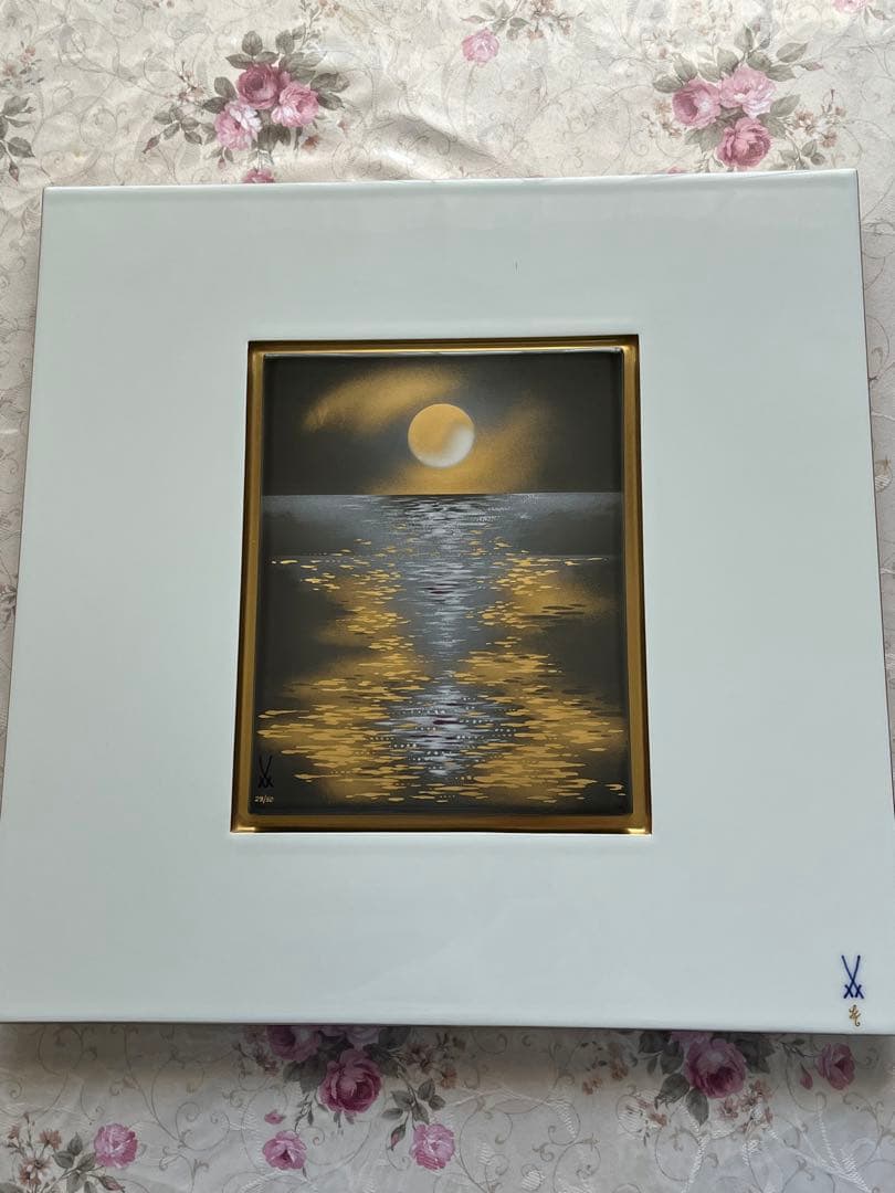 希少価値・マイセン プラーク 陶版画 29／50 証明書付き - メルカリ