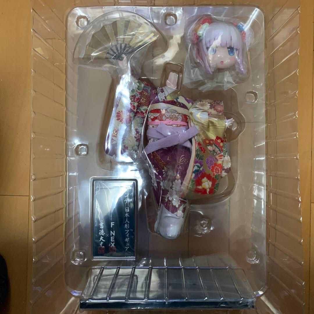 【未使用】フィギュア カンナ -日本人形- 吉徳1/4 塗装済み完成品
