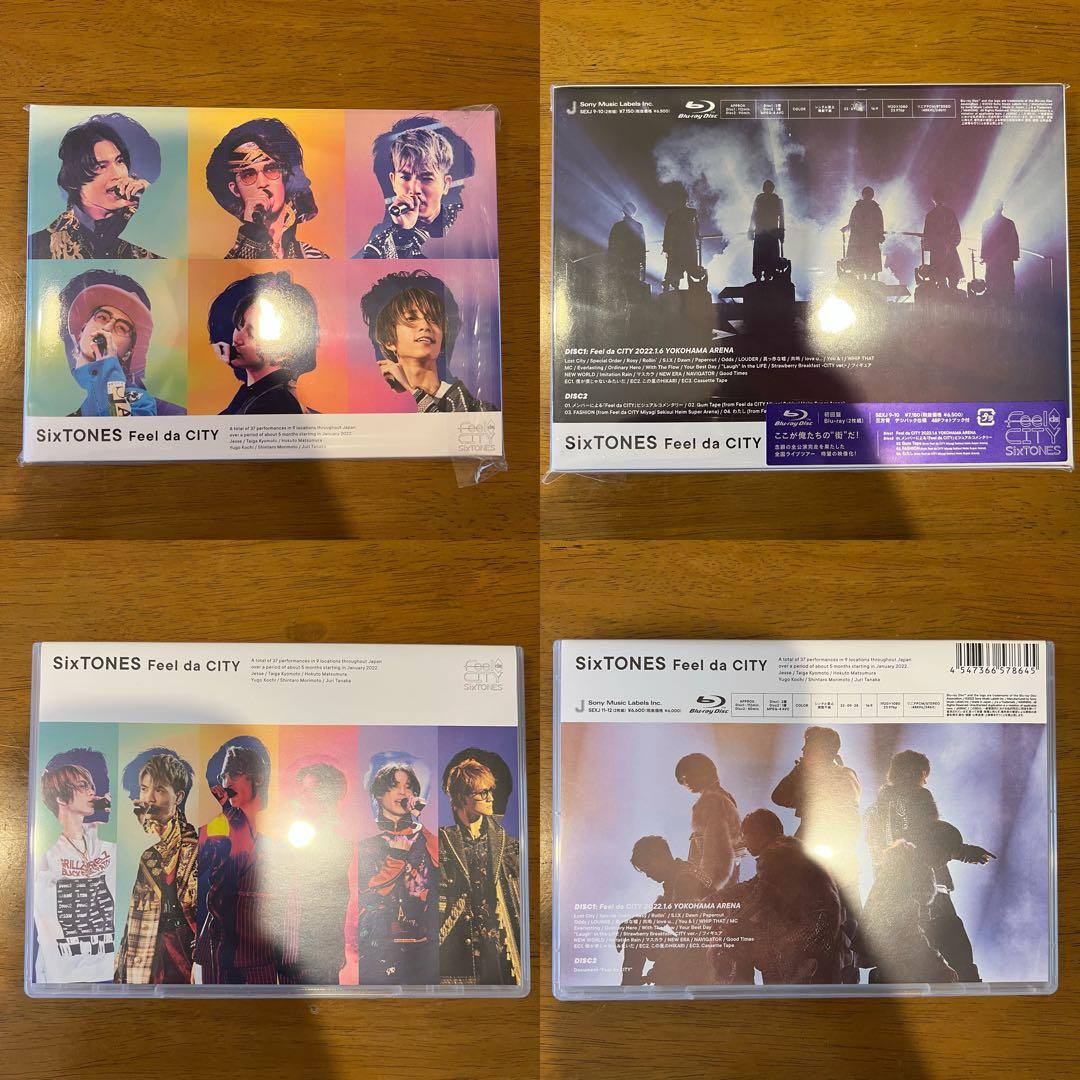 SixTONES CD DVD Blu-ray 特典付き まとめ売り - メルカリ