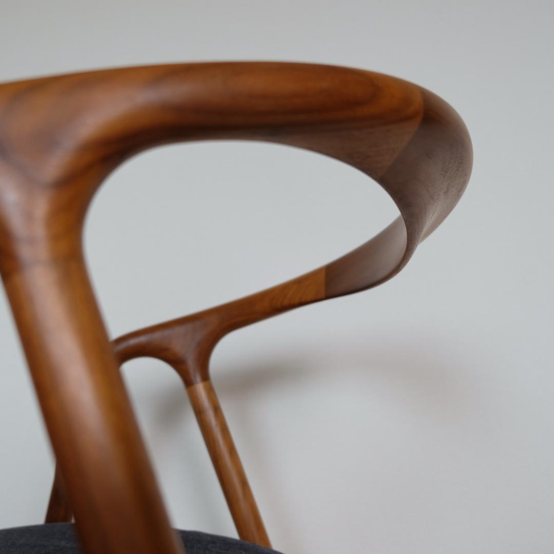 さ*の様 【美品｜メンテ済み】JKチェア arflex ブラックウォールナット