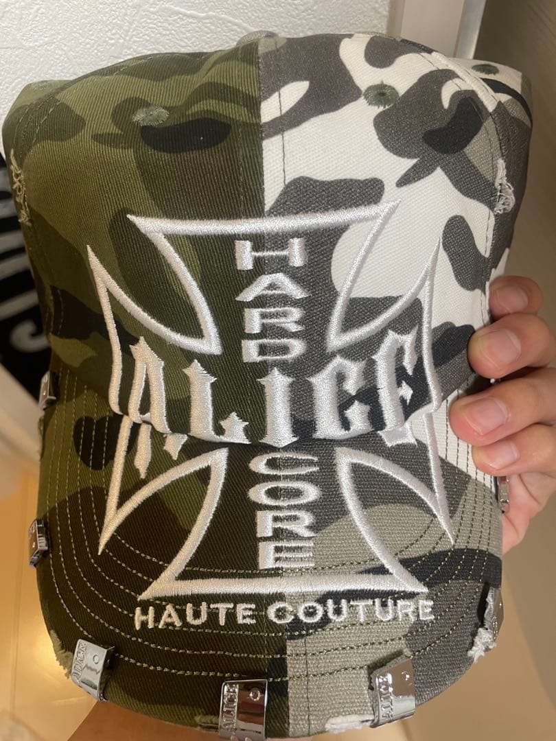 即日発送‼️Alice Hollywood cap Ksubi X Alice Hollywood Atelier Cap Black Wax | Ksubi ++