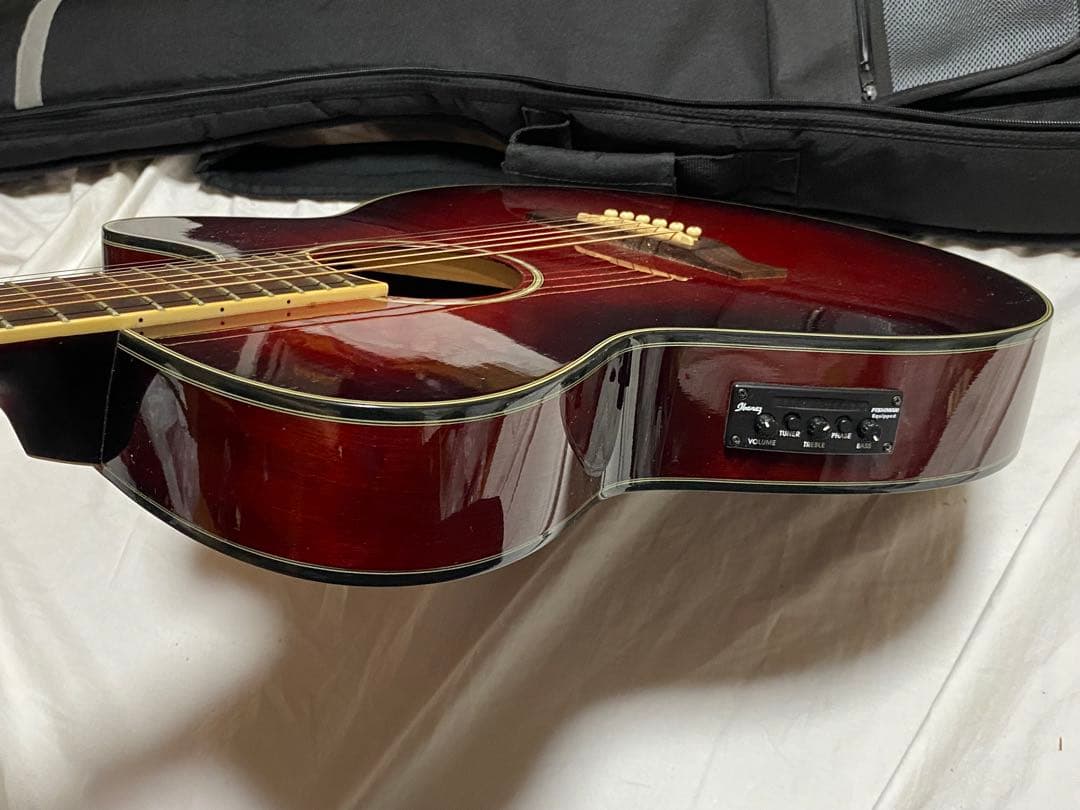 Ibanez エレアコギター AEC24Ⅱ ソフトケース付美品1948-06-1