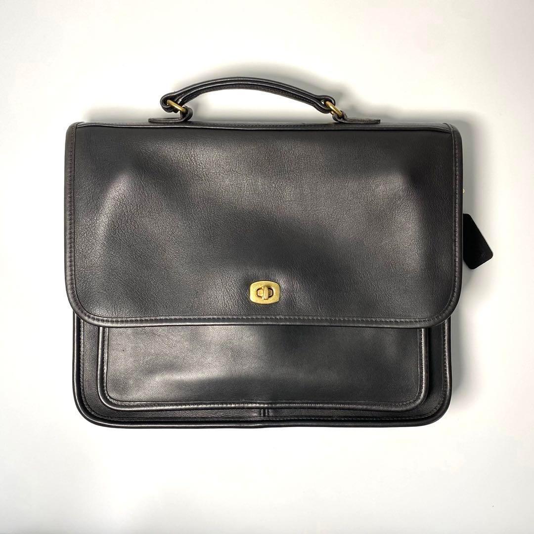 極美品】COACH オールドコーチ ビジネスバッグ ブリーフケース A4収納