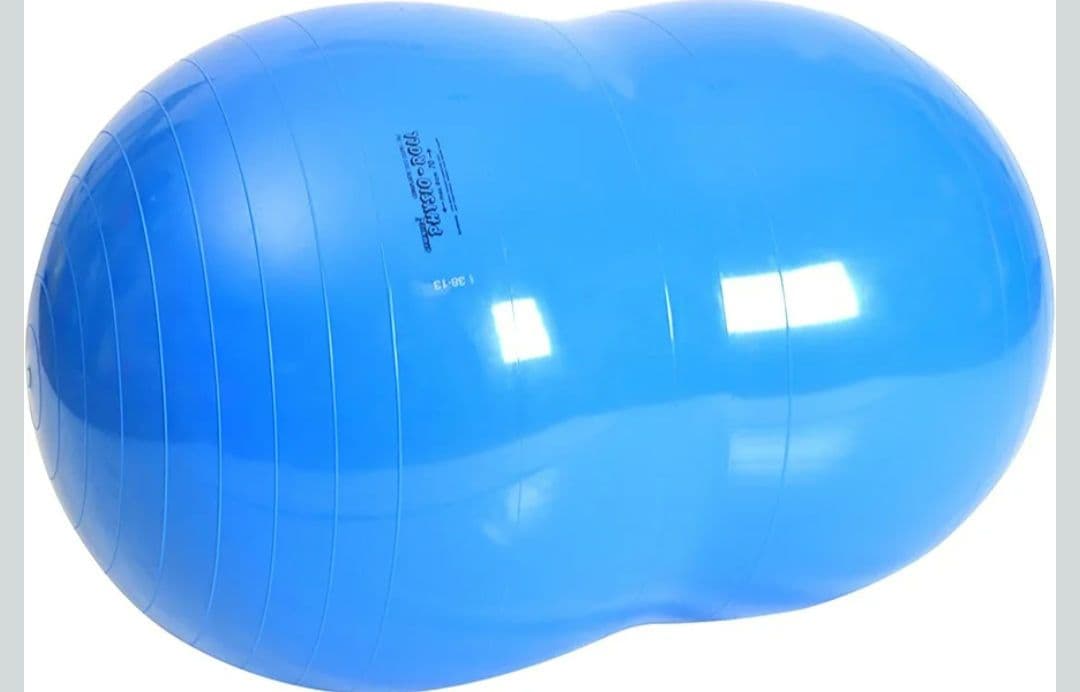 ギムニク フィジオロール 70cm 青いピーナッツ型バランスボール - メルカリ