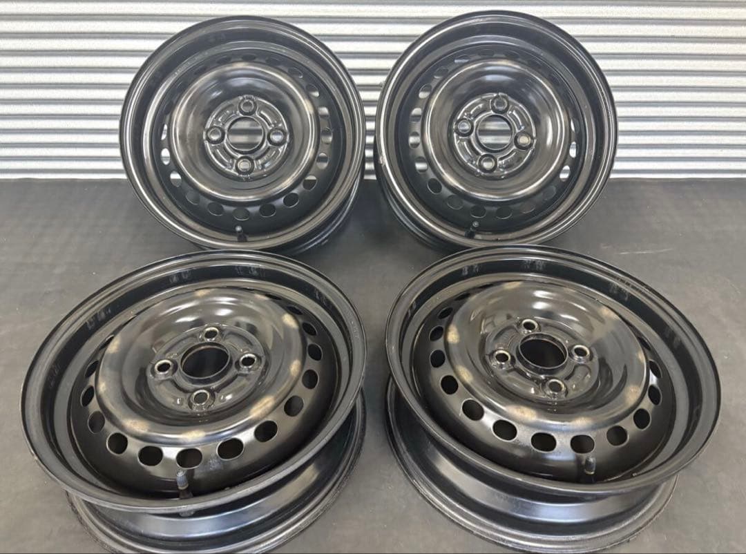 ホンダ純正スチールホイール　14インチ 4.5J 4H PCD100