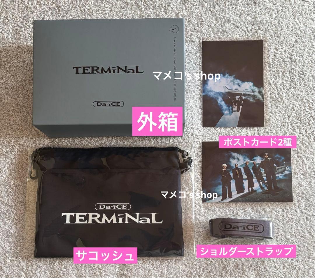 Da-iCE TERMiNaL 初回生産限定豪華盤 封入特典 +サコッシュ Da-iCE TERMiNaL サコッシュ - メルカリ