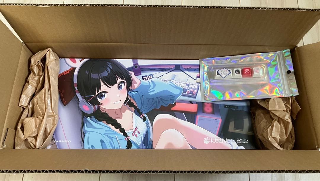 にじさんじ × ふもコレ キーボード 月ノ美兎 VARMILO 日本語配列80% にじさんじ × ふもコレ キーボード 月ノ美兎 VARMILO 日本語配列 80