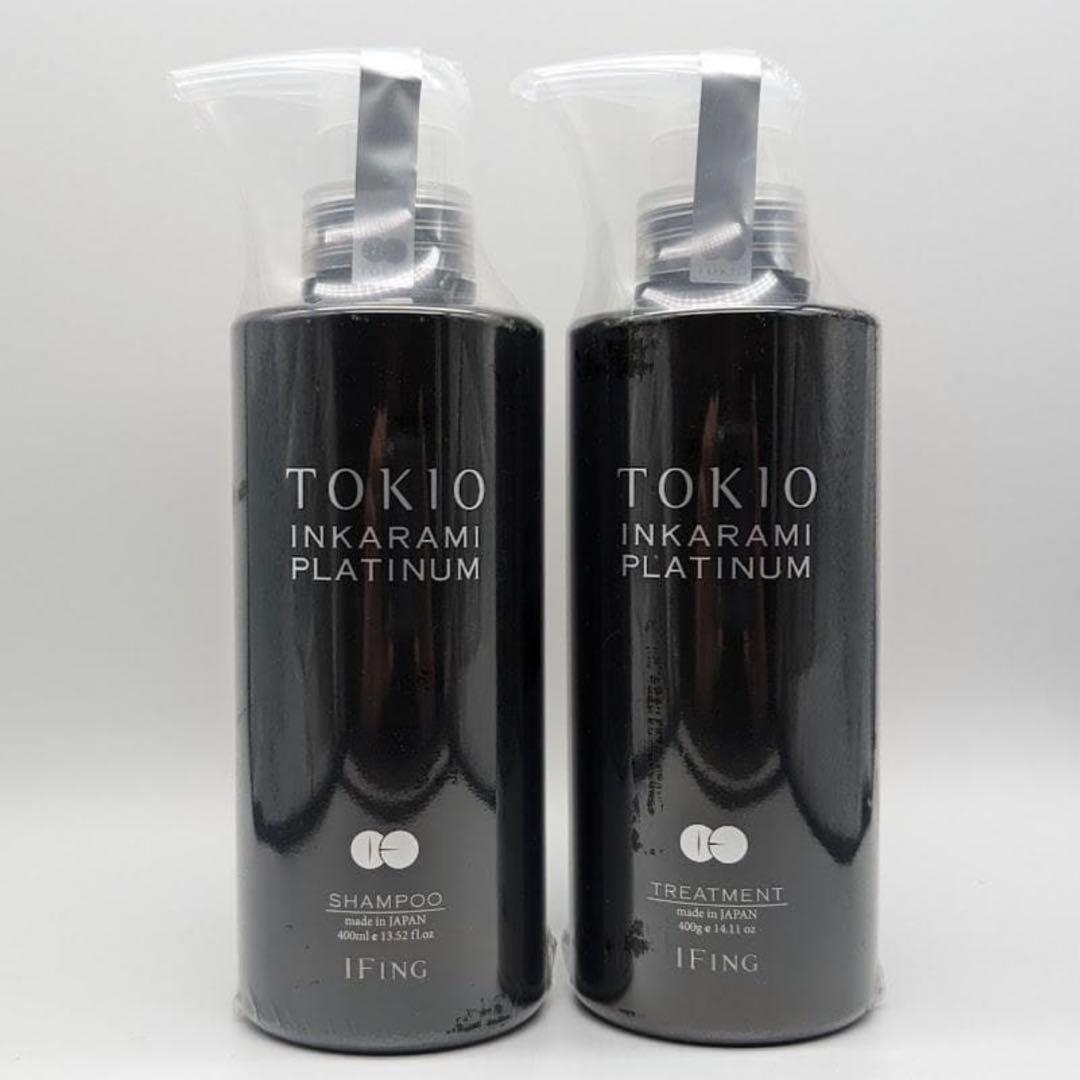 匿名発送　新品未開封　トキオ　プラチナム　シャンプー　トリートメント　ボトル Amazon | TOKIO トキオ インカラミ プラチナム シャンプー400ml＆