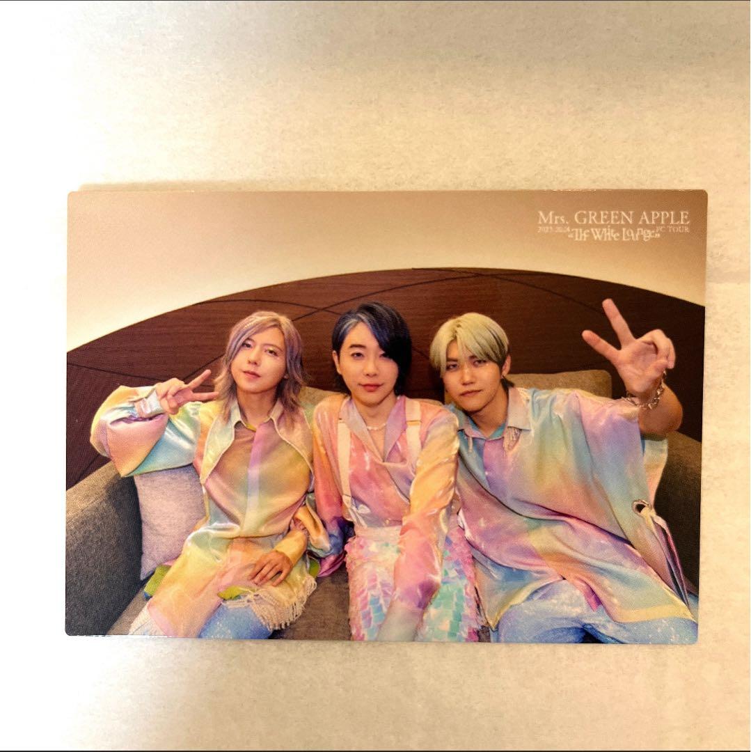 Mrs. GREEN APPLE ホワイトラウンジ フォトカード 43 - メルカリ