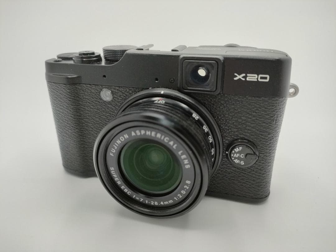 FUJIFILM コンパクトデジタルカメラ X20 ブラック（ジャンク品） FUJIFILM（フジフイルム） 中古 1年保証 美品 FUJIFILM X20 ブラック