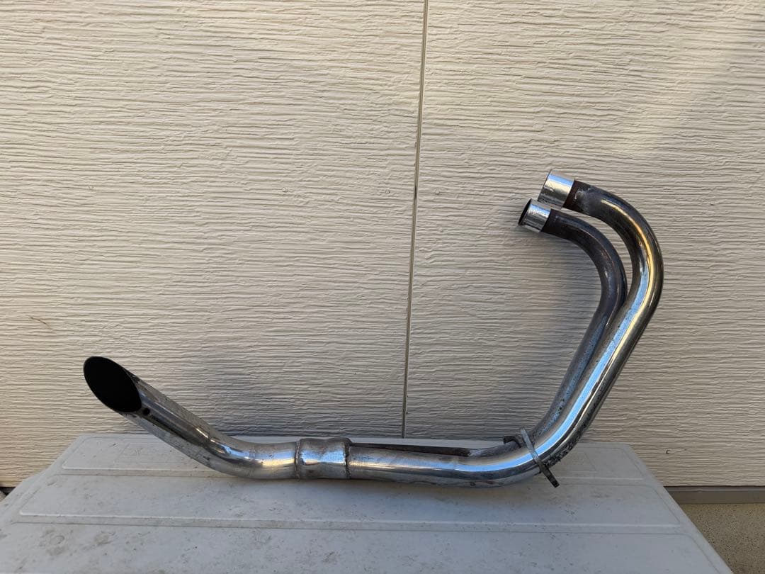 gsx250l GSX250Eマフラー 吸い込み ショート管！！ プリティー