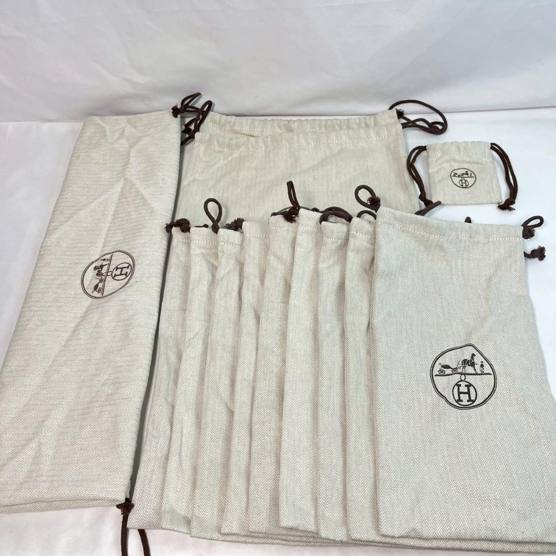 HERMES エルメス 保存袋4サイズ　計12枚 まとめ 巾着 楽天市場】エルメス 保存袋の通販
