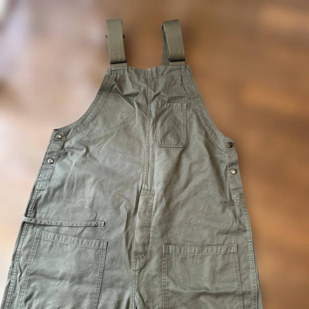 JOHNBULL makerhood オーバーオール オリーブグリーン Johnbull（ジョンブル） ファーマーサロペット メンズ デニム ワーク