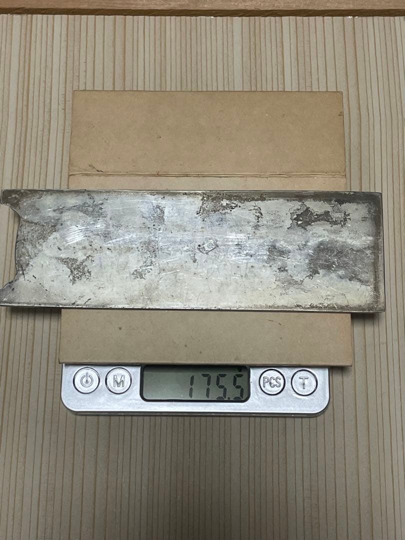 中国 足銀刻印 銀製 文鎮（鎮紙） 約175.5g 古美術 文房具 - メルカリ