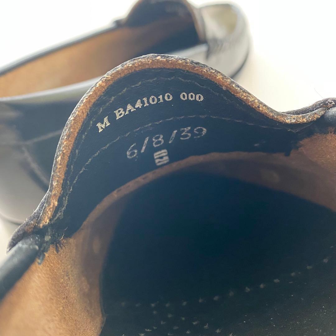 ほぼ未使用 G.H.BASS ローファー weejuns ブラック us6