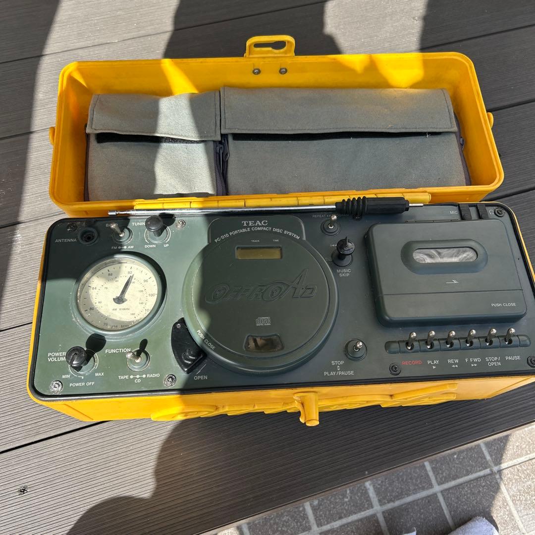 TEAC PC-D10 CDラジカセ - メルカリ