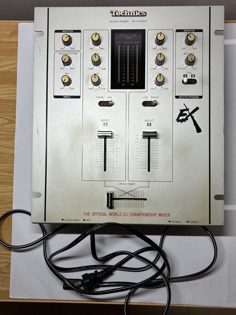 美品　Technics DJミキサー SH-EX1200 動作確認済み　送料無料 中古品】Technics - SH-EX1200