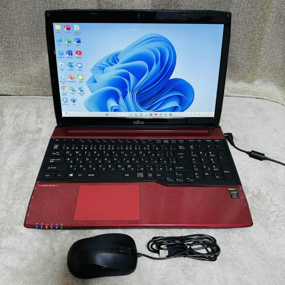 S216 富士通ノートパソコン i7 SSD高速 Windows11オフィス付き - メルカリ