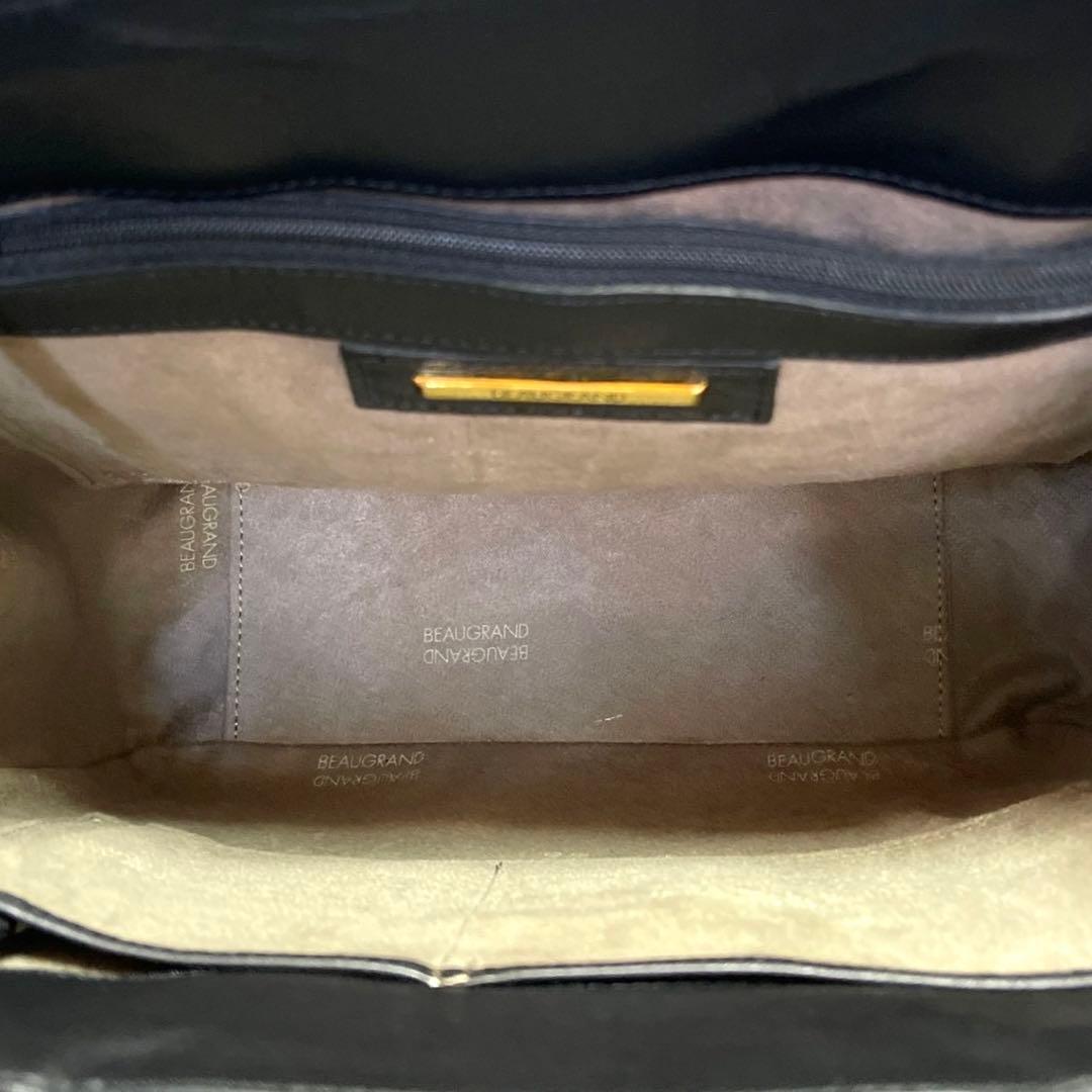 専用品BEAUGRAND クロコダイル JRA認定 ブラック トートバッグ - メルカリ