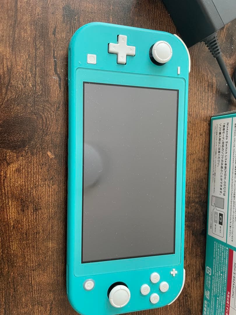 Nintendo Switch Lite ターコイズ 本体とACアダプター付きの通販はau