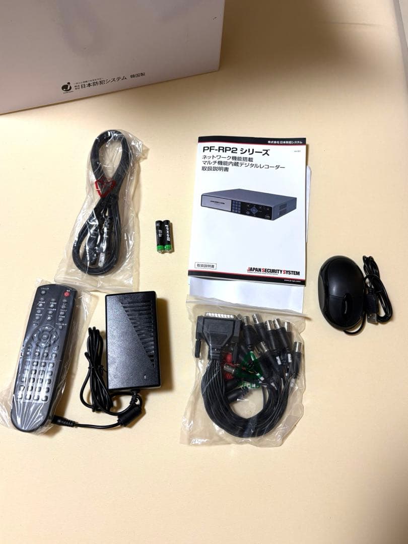PF-RP216 日本防犯システム マルチ機能内蔵デジタルレコーダー 防犯