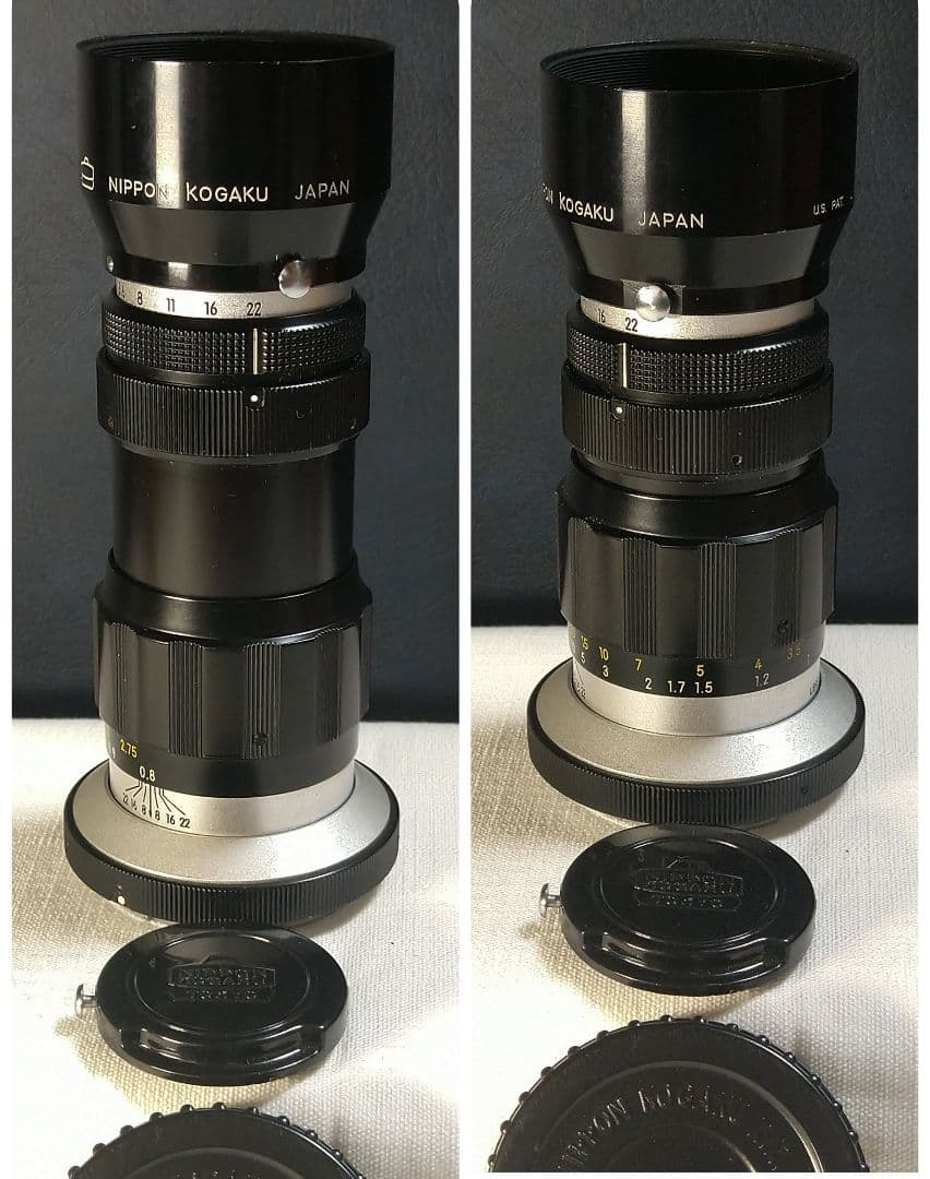 Nikon Nikkor-T 10.5cm F4/Fマウント オールドレンズ！