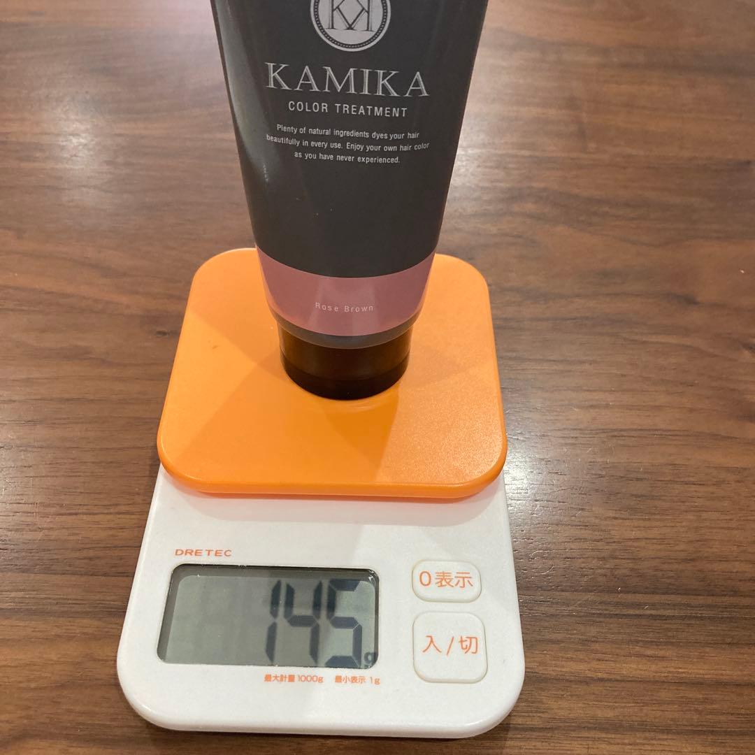 カミカ 白髪染めカラートリートメント ローズブラウン - メルカリ