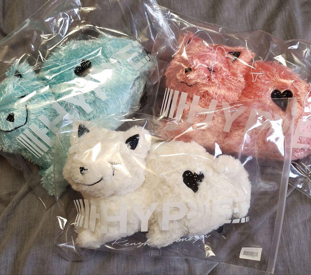 【未開封】米津玄師 HYPE リイシューねこちゃん ぬいぐるみ　３点セット リイシューねこちゃん/WHITE – KENSHI YONEZU ONLINE STORE