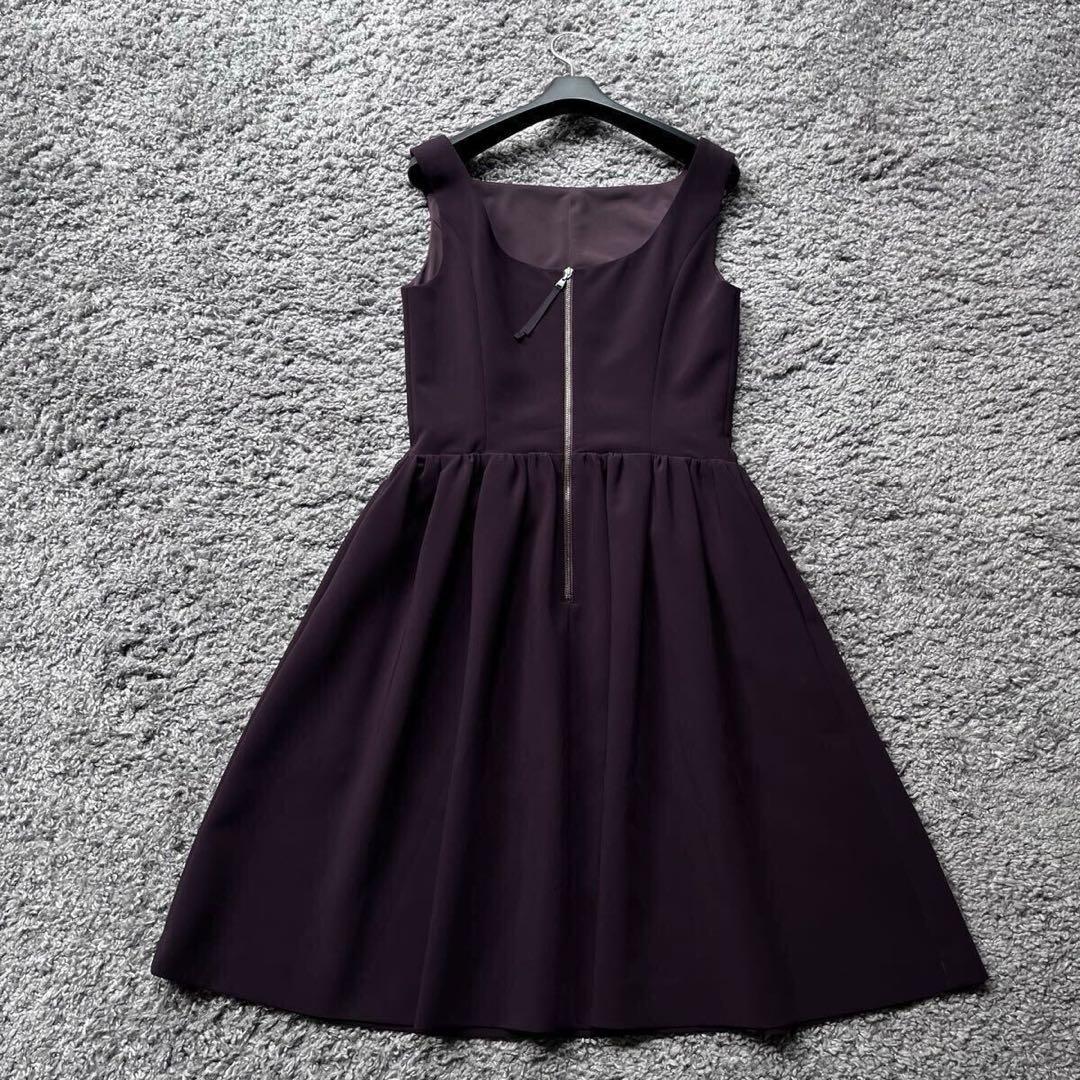FOXEY NY 38 ダークパープルワンピース - メルカリ