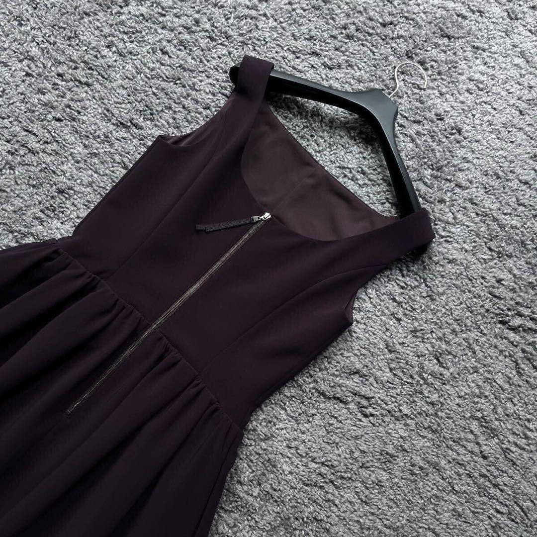 FOXEY NY 38 ダークパープルワンピース - メルカリ