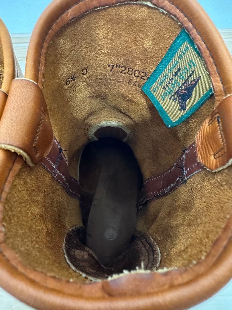 レッドウィング 866 ペコス 97年 犬刻印 6.5d